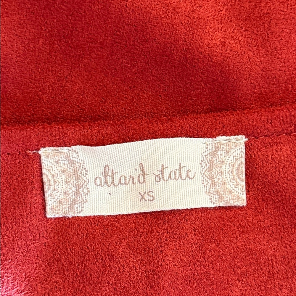 altar’d state Vermillion Sueded Embroidered Skirt - Picture 8 of 13